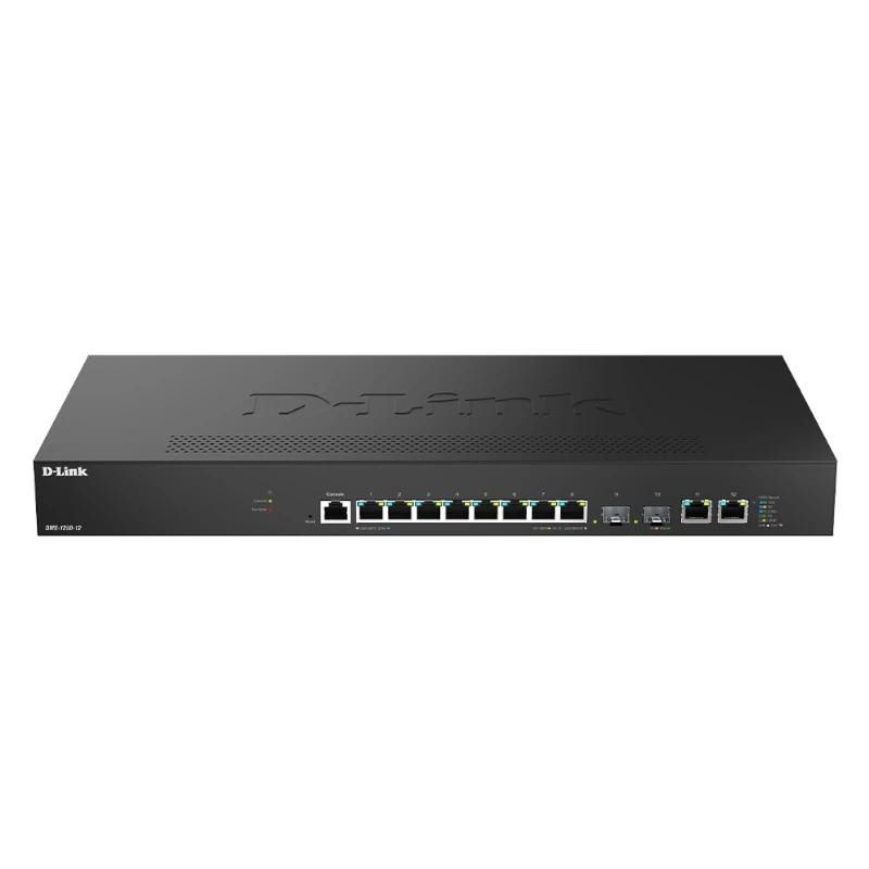 Commutateur réseau D-Link DMS-1250-12/E Switch 8x2.5mG 2x5mG 2xSFP+