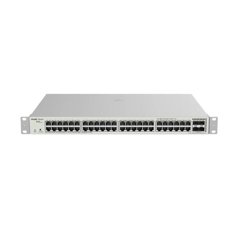 Commutateur réseau Ruijie Networks Reyee 48-Port 10G L2 Managed POE Switch, 48 Gigabi