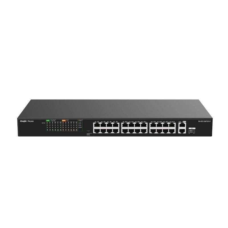 Commutateur réseau Ruijie Networks Reyee 24-Port 100Mbps + 1 Uplink Port 1000Mbps + 1
