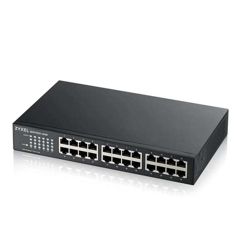 Commutateur réseau ZyXEL GS1100-24S Switch 24xGbE DIP Selector