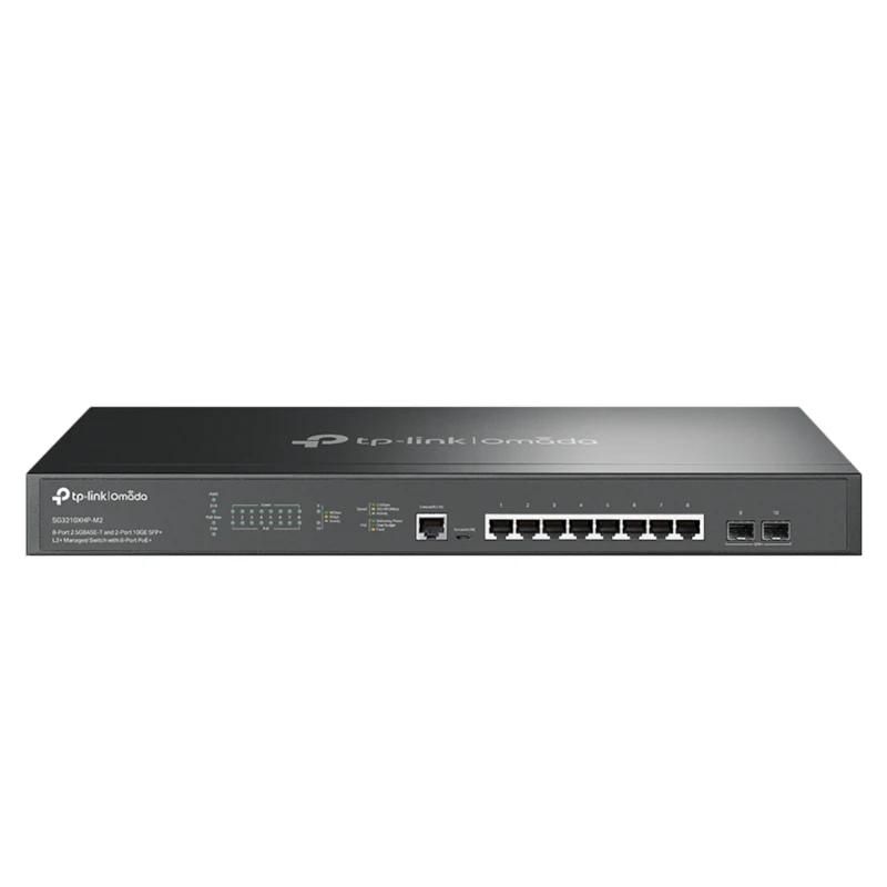 Commutateur réseau TP-LINK SG3210XHP-M2 Switch L2+ 8xPoE+ 2xSFP+