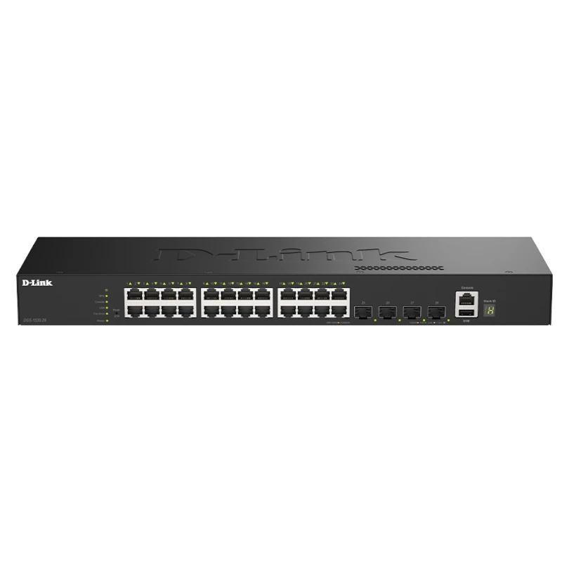 Commutateur réseau D-Link DGS-1530-28SC/E Switch 20xSFP 4xSFP+ 4xComb