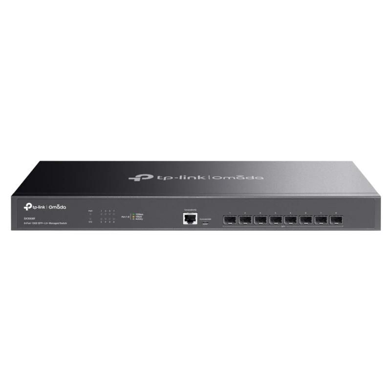 Commutateur réseau TP-LINK SX3008F Switch L2+ 8x10G SFP+ 1U