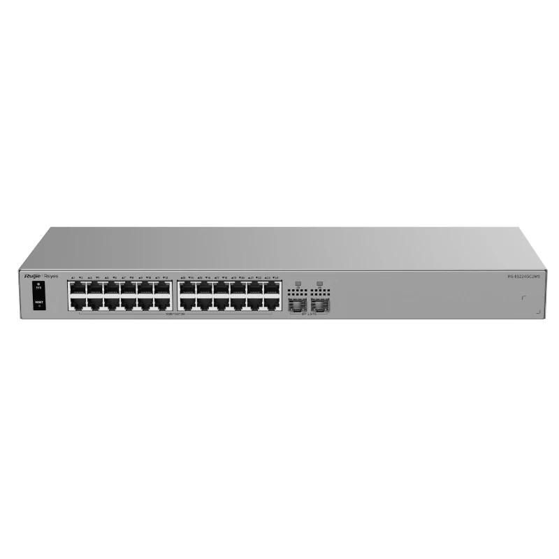 Commutateur réseau Ruijie Networks Reyee RG-ES224GC2MS Switch Cloud 24P 1G + 2SFP 2.5