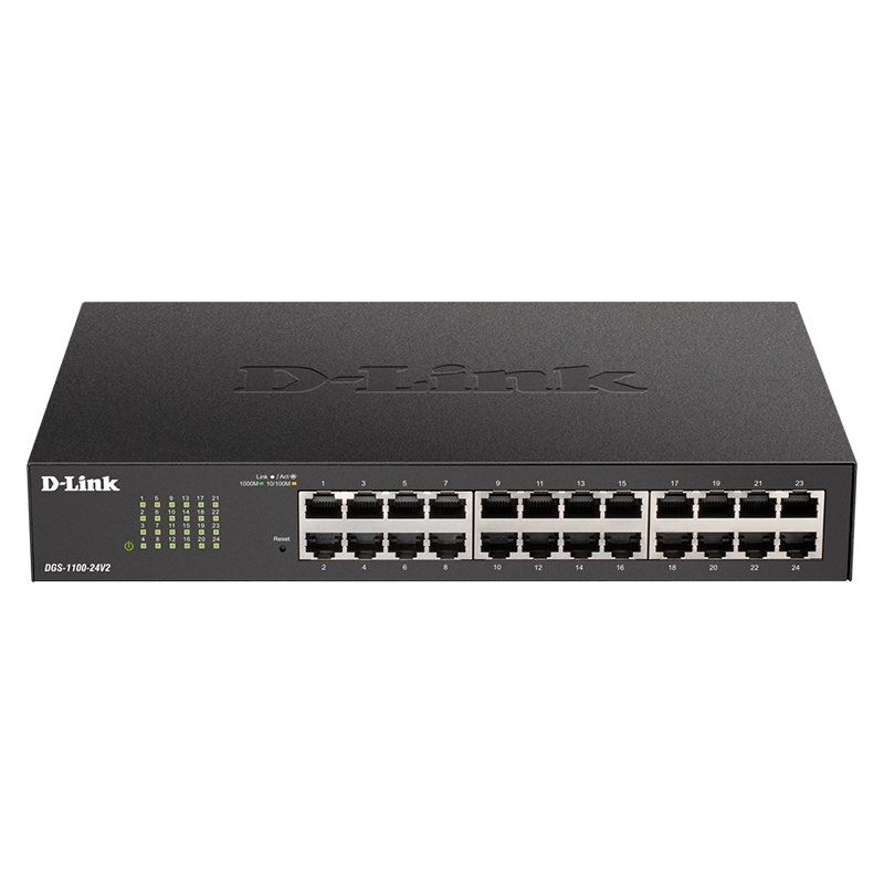 Commutador de xarxa D-Link DGS-1100-24V2/E Switch 24xGb