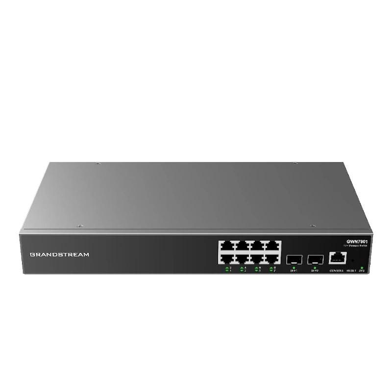 Commutador de xarxa Grandstream GWN7801 Switch 8xGbE 2xSFP
