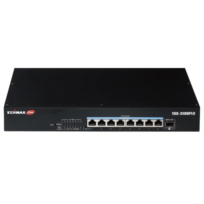 Commutador de xarxa Edimax TGS-3109PLX Smart Switch 8x2.5G PoE++ 1x10G