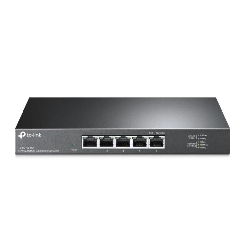 Commutador de xarxa TP-LINK TL-SG105-M2 Switch 5x2.5G Metal
