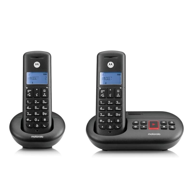 Teléfono inalámbrico MOTOROLA E212 Telefono DECT Contestador Duo