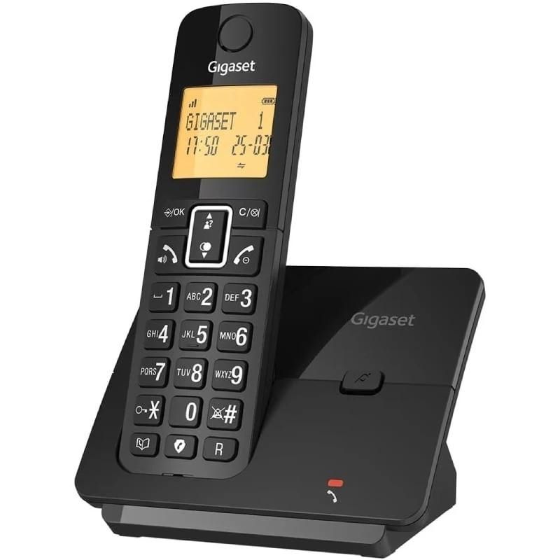 Teléfono inalámbrico GIGASET Essential 300 Inalámbrico DECT Negro