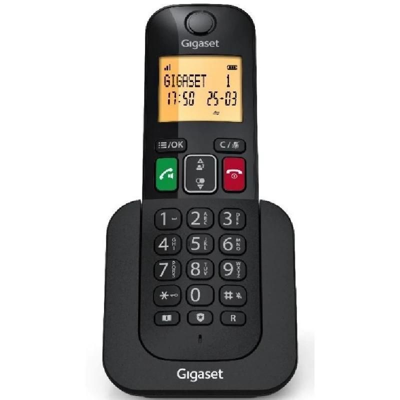 Téléphone sans fil GIGASET Elemental 400 Inalámbrico DECT noir