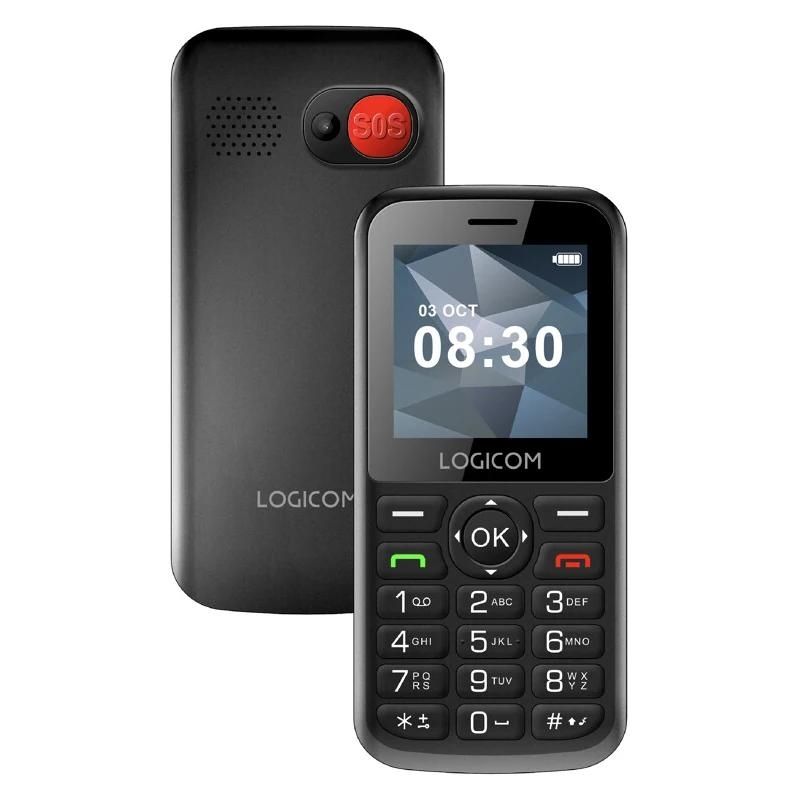 Téléphone pour seniors LOGICOM Posh S85 Móvil Básico 4G 2.51" DS noir
