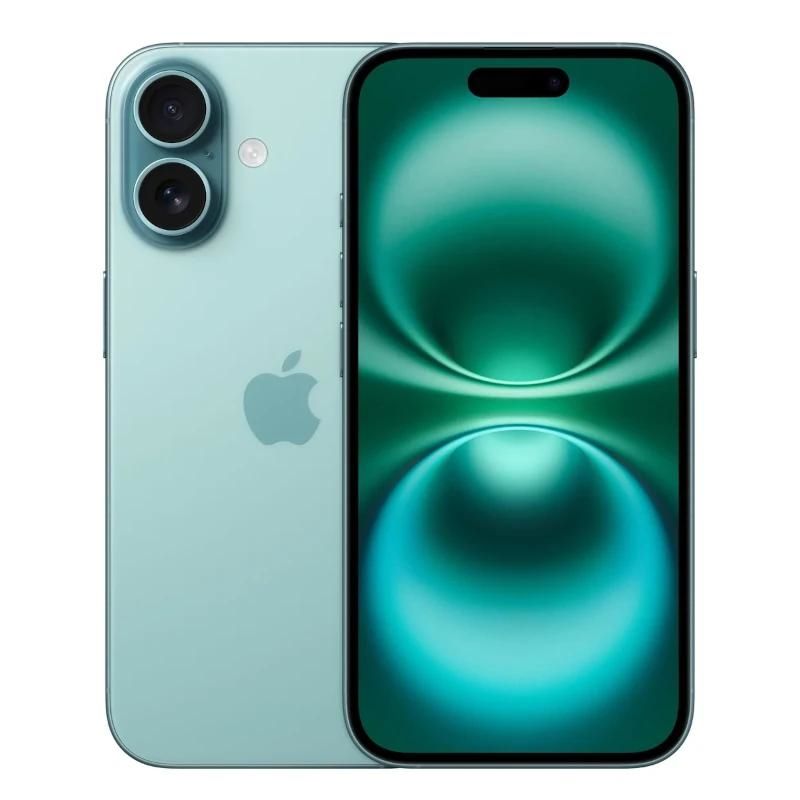 Teléfono móvil Apple iPhone 16 5G 6,1" 256 GB teal