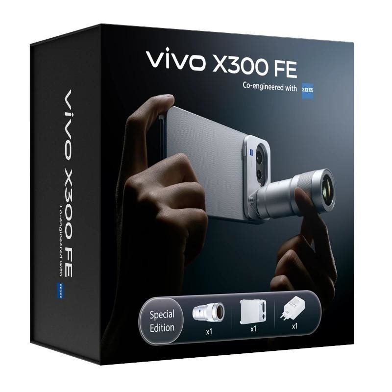VIVO X300 FE 5G purple + Ch90w + Kit fotografico