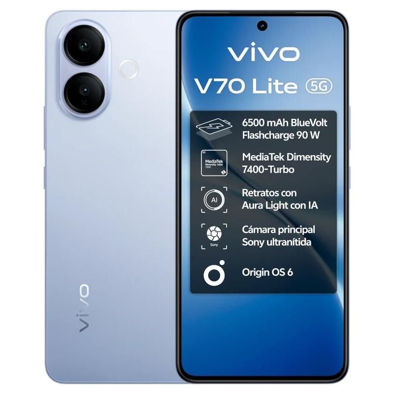 Mobile phone VIVO V70 Lite 5G 6.77" 6Gb 128Gb Blue