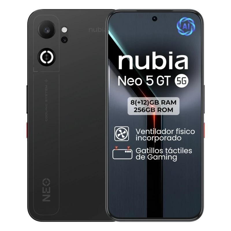 Teléfono móvil ZTE Nubia Neo 5 GT 6.8" 8GB 256GB Black