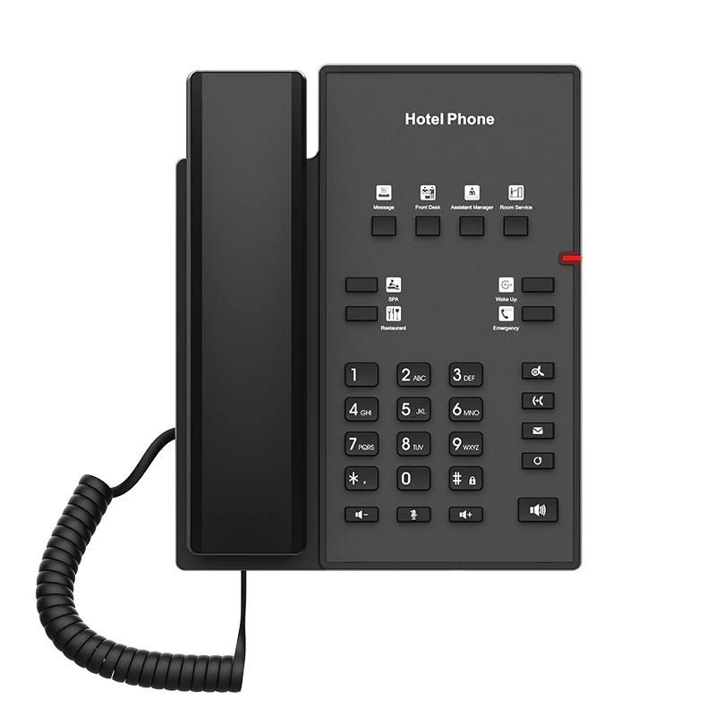 Téléphone IP FANVIL H1, teléfono de hotel, 2 teclas de línea