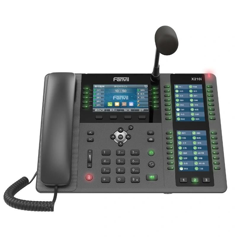 Téléphone IP FANVIL X210i, 20 líneas SIP, punto de acceso