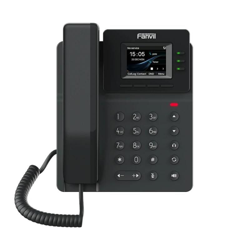 Téléphone IP FANVIL V60W 4 lín SIP 2.4"pantalla color PoE Wifi