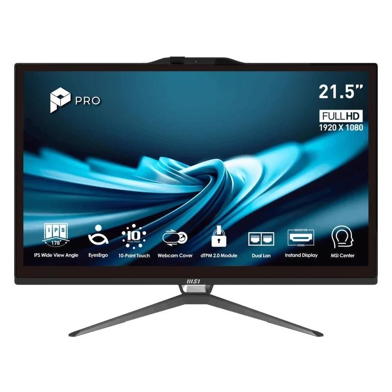 Ordinador tot en un MSI AP222T-626XEU i3-14100 8GB 512GB DOS 22" tac.N